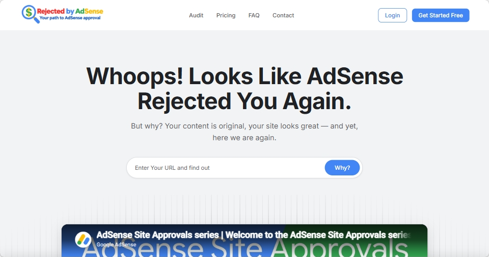 AdSense Rejection Reasons — Why Google Rejected Your Site & How to Fix ...